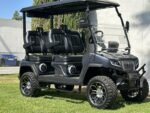 2025 Evolution D5-Maverick 4 Plus Lithium Electric 4 Passenger Golf Cart for Sale - Image 4