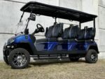 Evolution D5 Maverick 6 PLUS – 6 Passenger Lifted For Sale – Mediterranean Blue