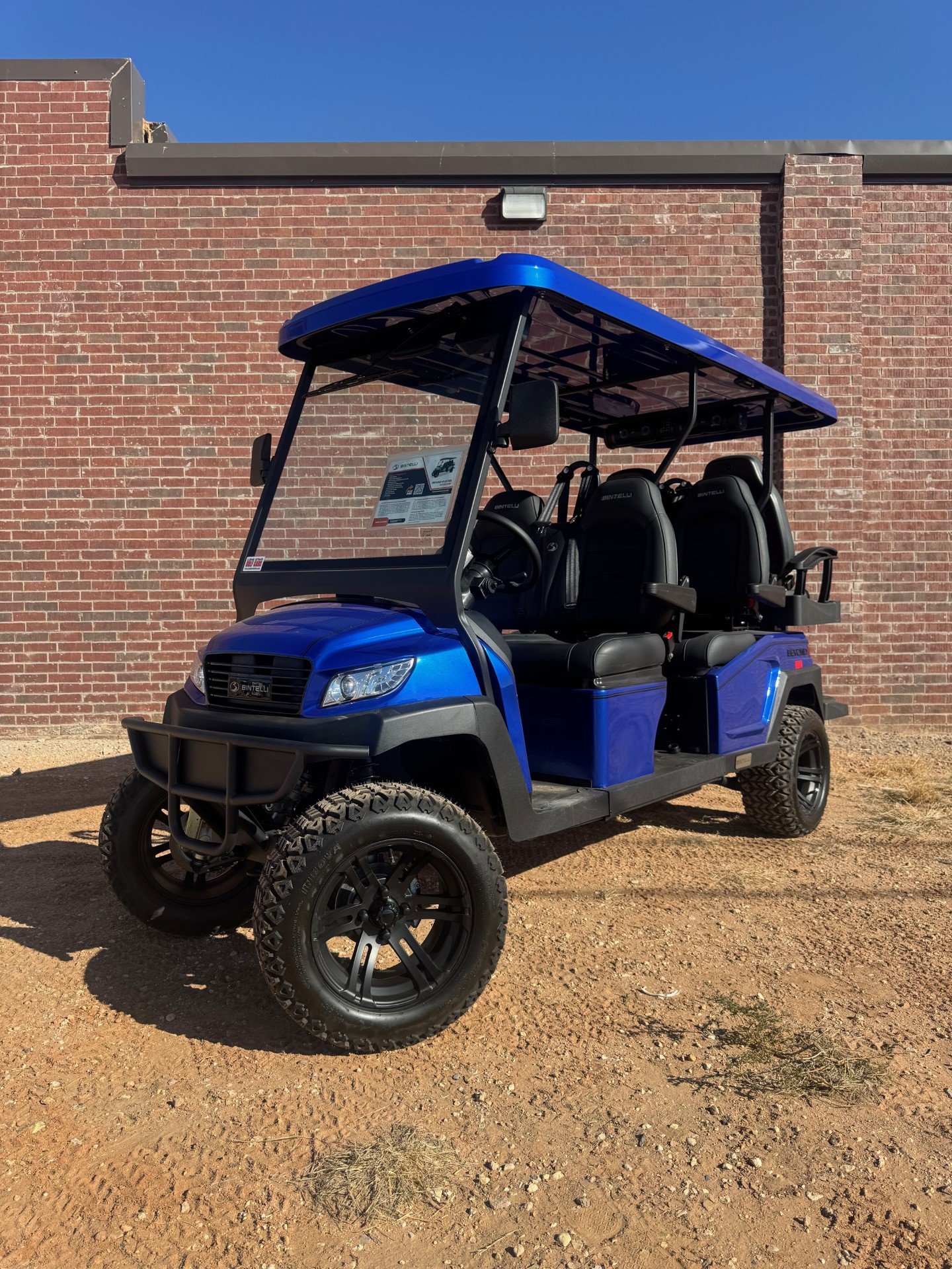 thumbnail_IMG_1716-att13905 2026 Bintelli Beyond 6 Lifted LITHIUM Golf Cart - Image 1