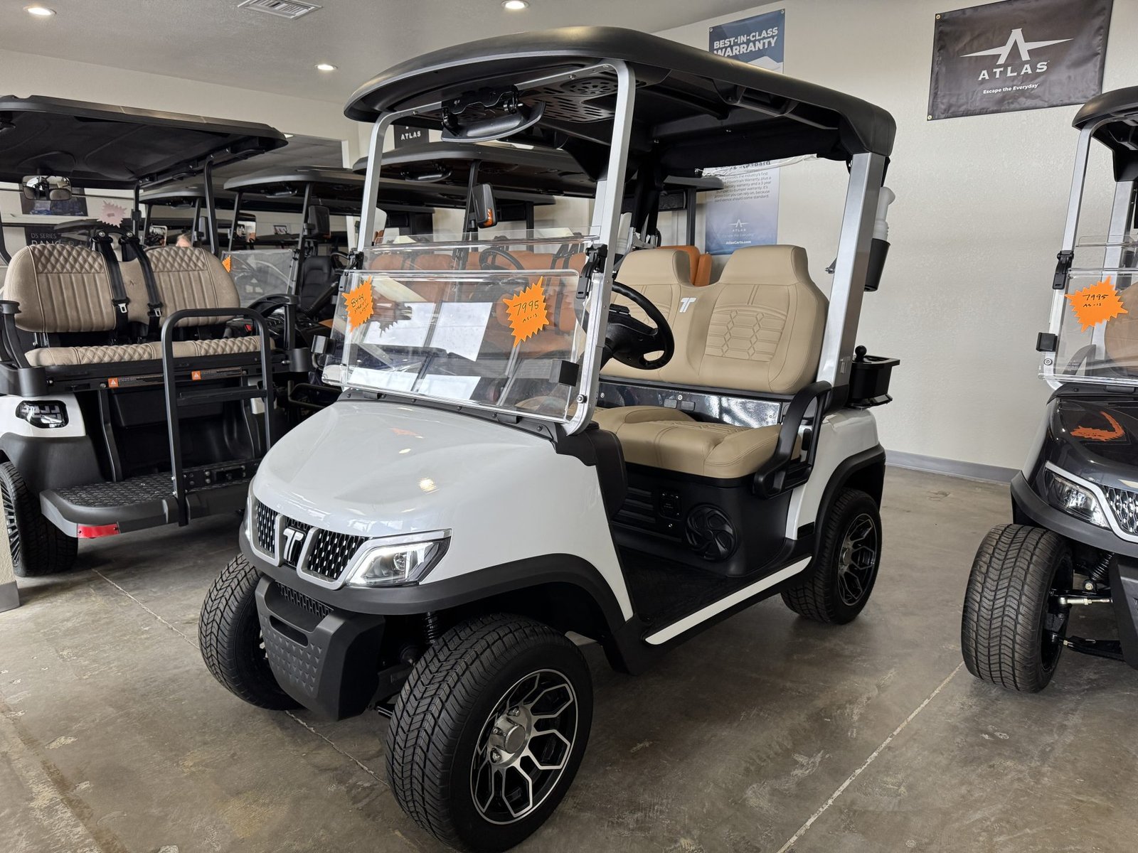 IMG_1927--att16181 2025 Tara Spirit Pro Golf Course Ready Electric Cart For Sale - Image 1