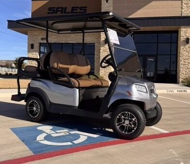 Club Car Onward 4 Passenger Non-Lifted – Silver For Sale
