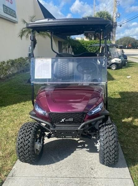 2024 MadJax X-Series 4-Passenger Lifted Lithium Golf Car For Sale