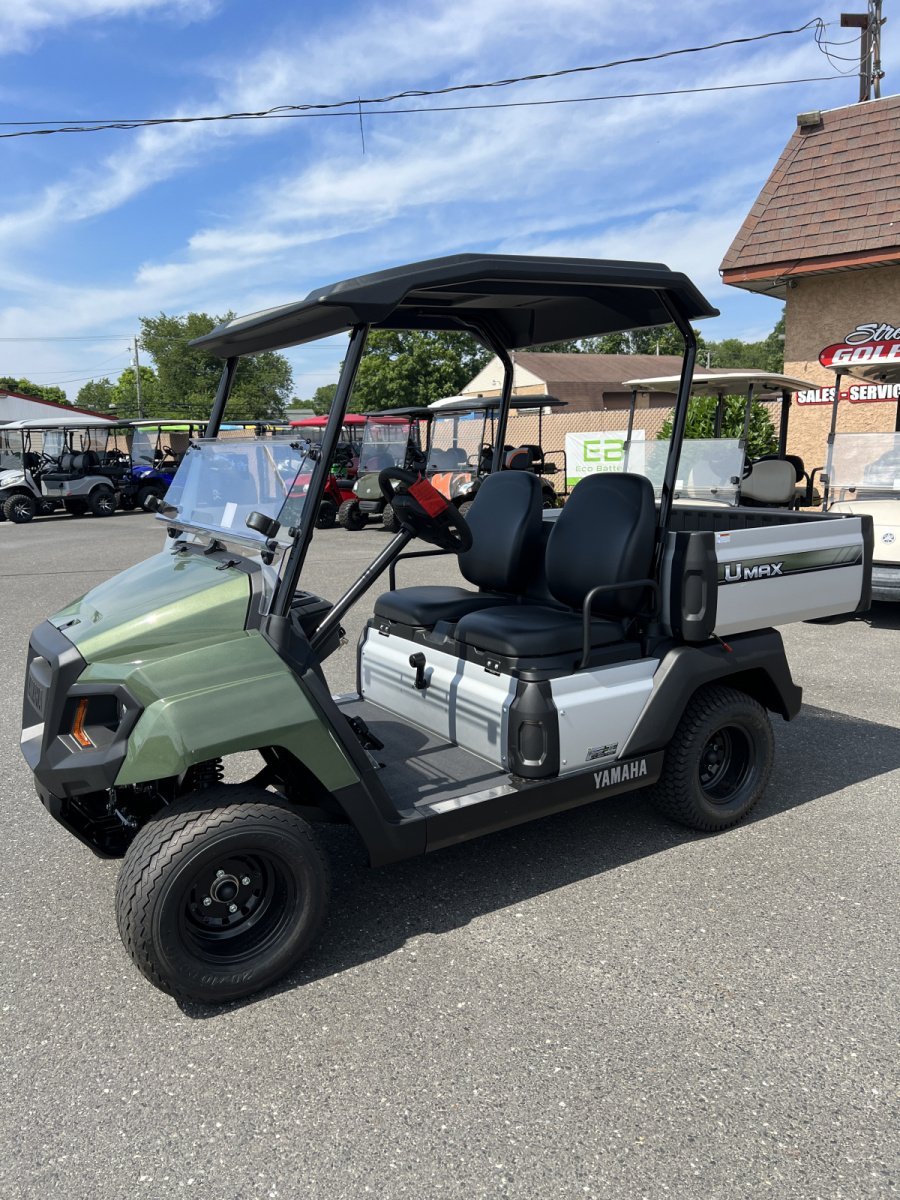 2024 New Yamaha UMAX one EverGreen EFI gas powered utility cart For Sale