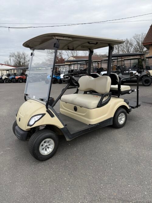 2016 Yamaha Drive 48 volt electric golf cart, Sunstone Tan, 4 seat For Sale
