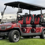 2025 Evolution D5-Ranger 4+2 Plus Lithium Electric 6 Passenger Golf Cart for Sale