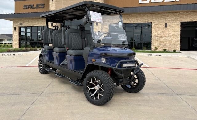 Denago EV Rover XXL 6 Passenger Lifted – Blue For Sale